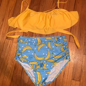High waisted bikini